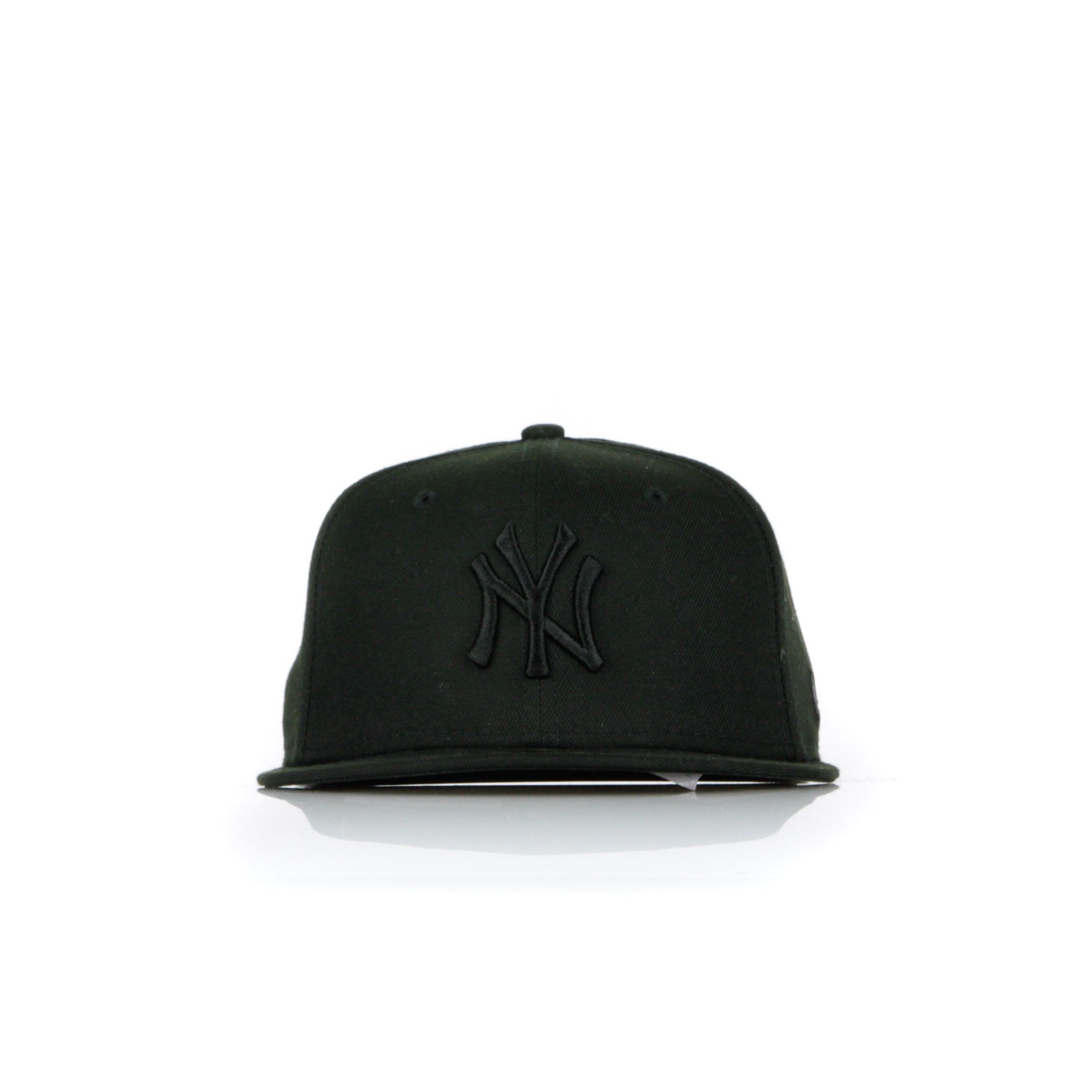 New Era, Cappellino Visiera Piatta Uomo Mlb Black On Black 5950 Neyyan, 
