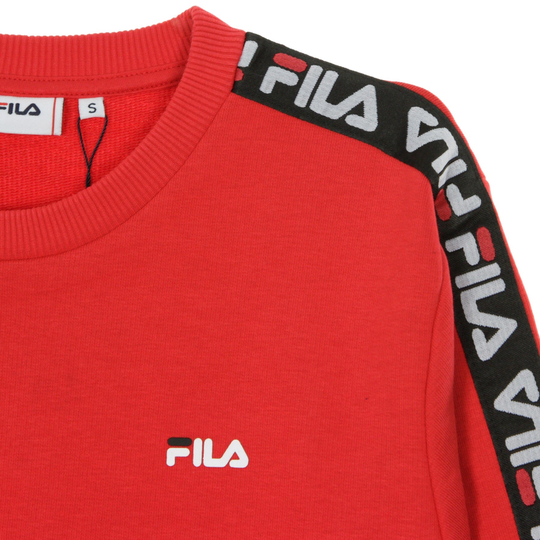 Fila, Felpa Leggera Girocollo Uomo Aren Crew, 