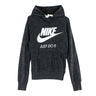 Nike, Felpa Cappuccio Donna Gym Vntg Hoodie Hbr, Black/sail