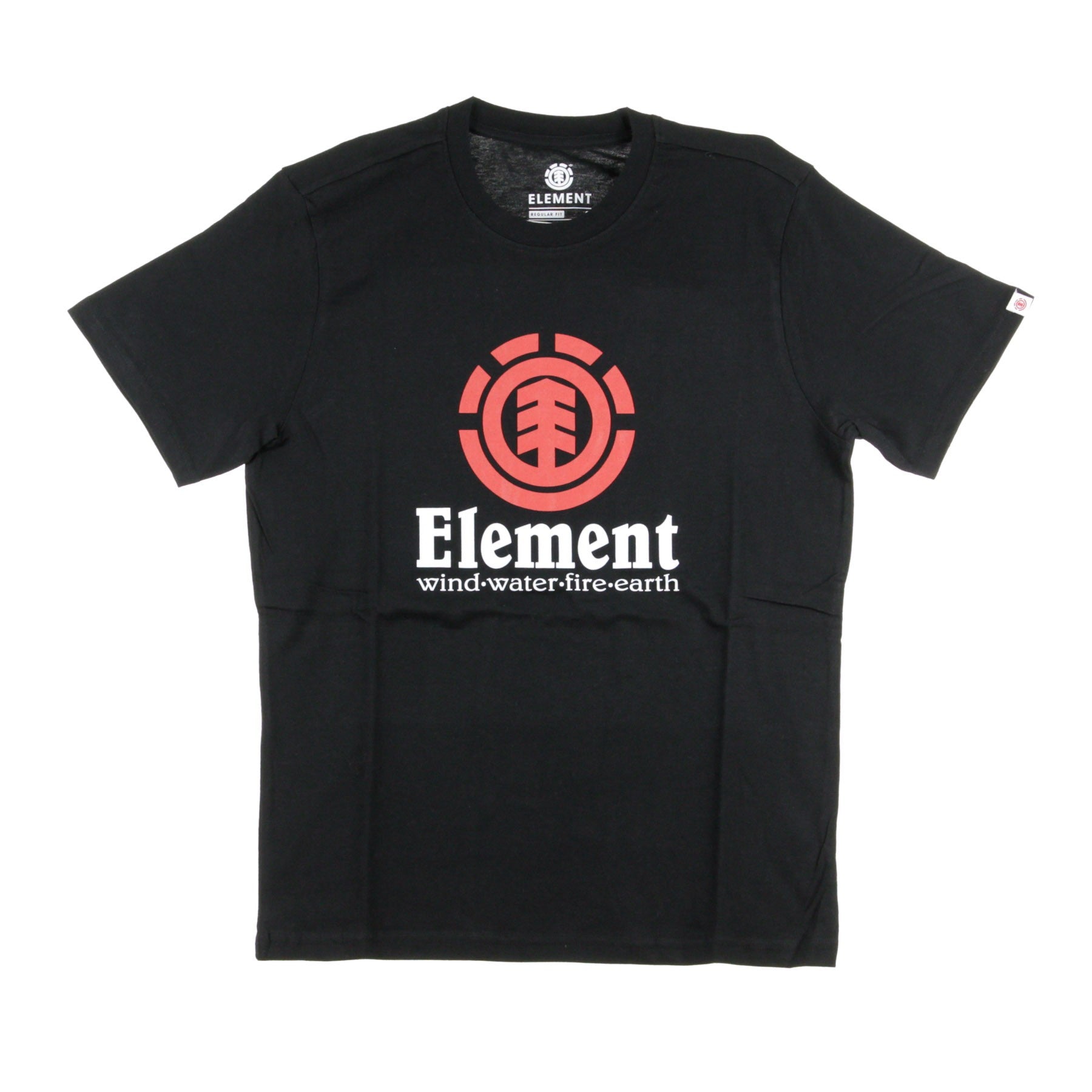 Element, Maglietta Uomo Vertical, Flint Black