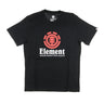 Element, Maglietta Uomo Vertical, Flint Black