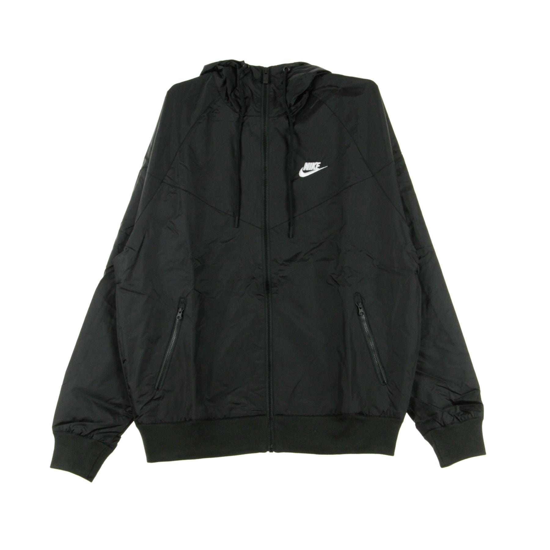 Nike, Giacca A Vento Uomo He Wr Jkt Hd, Black/black/sail