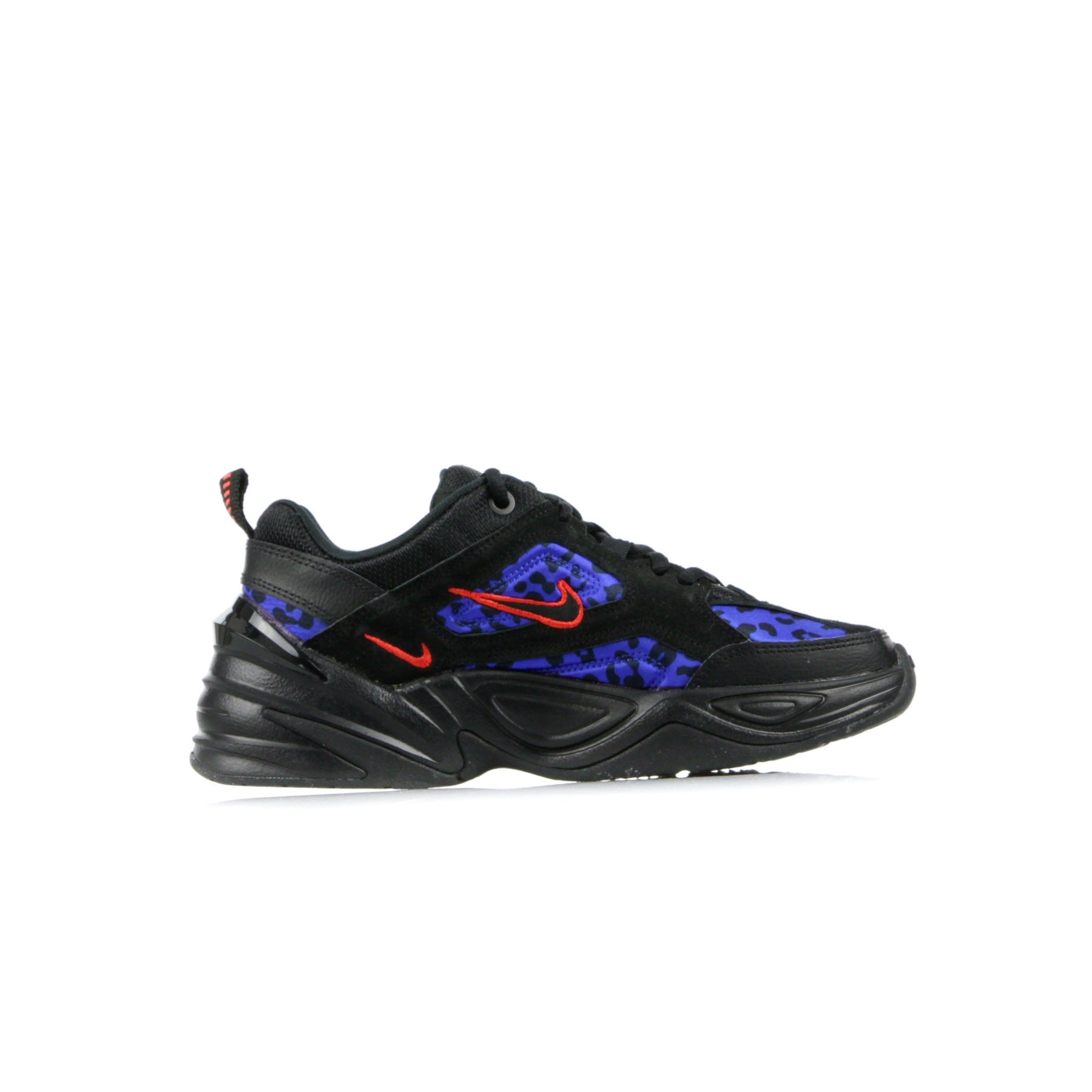 Women's Low Shoe W Nike M2kn Tekno Black/habanero Red/racer Blue