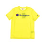 Champion, Maglietta Uomo Crewneck Tee, Yellow