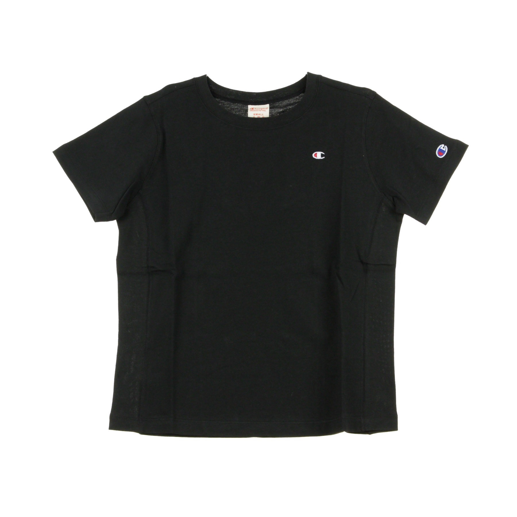Champion, Maglietta Donna Crewneck Tee, Black