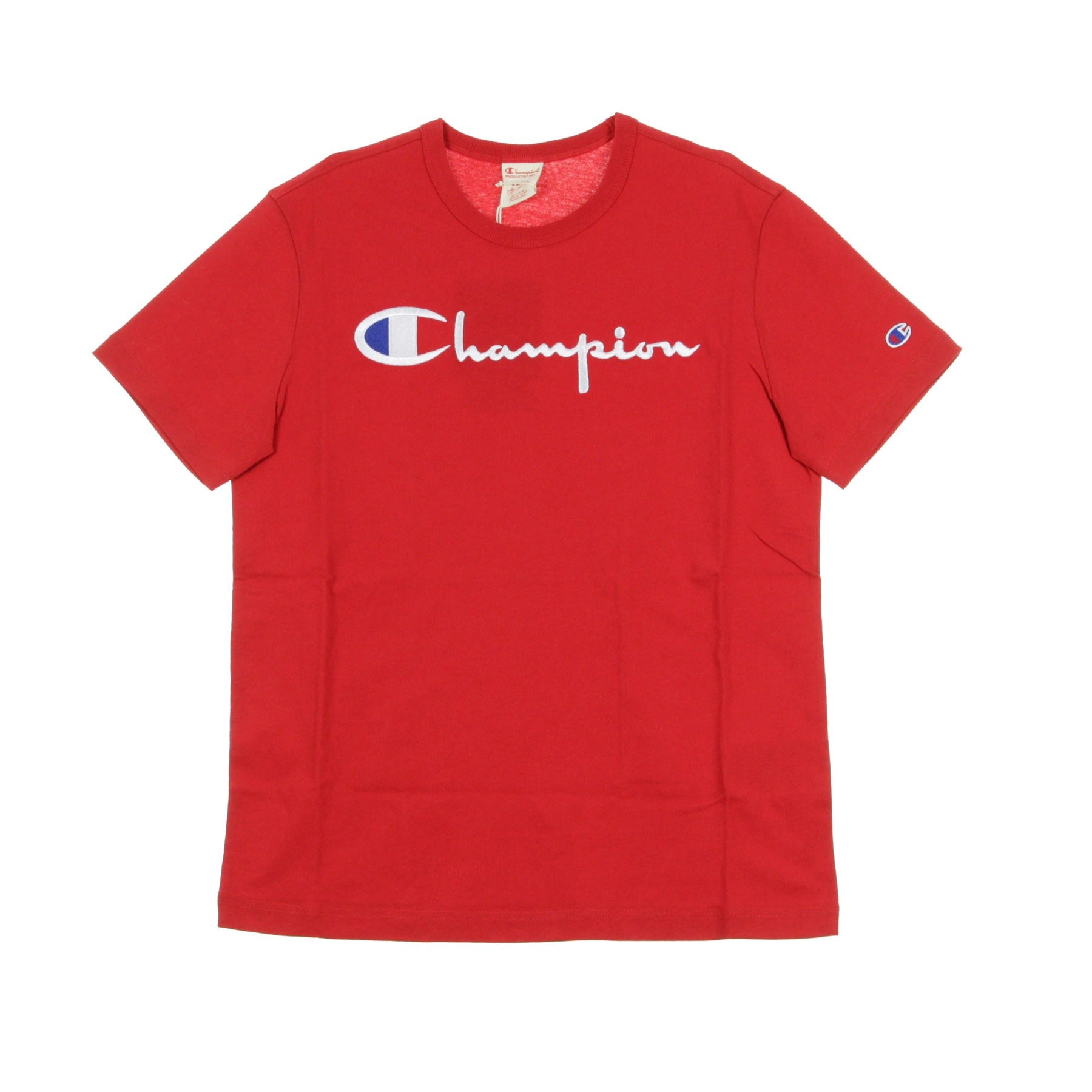 Champion, Maglietta Uomo Crewneck Tee, Red