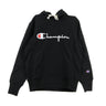 Champion, Felpa Cappuccio Uomo Hooded Sweatshirt, Black
