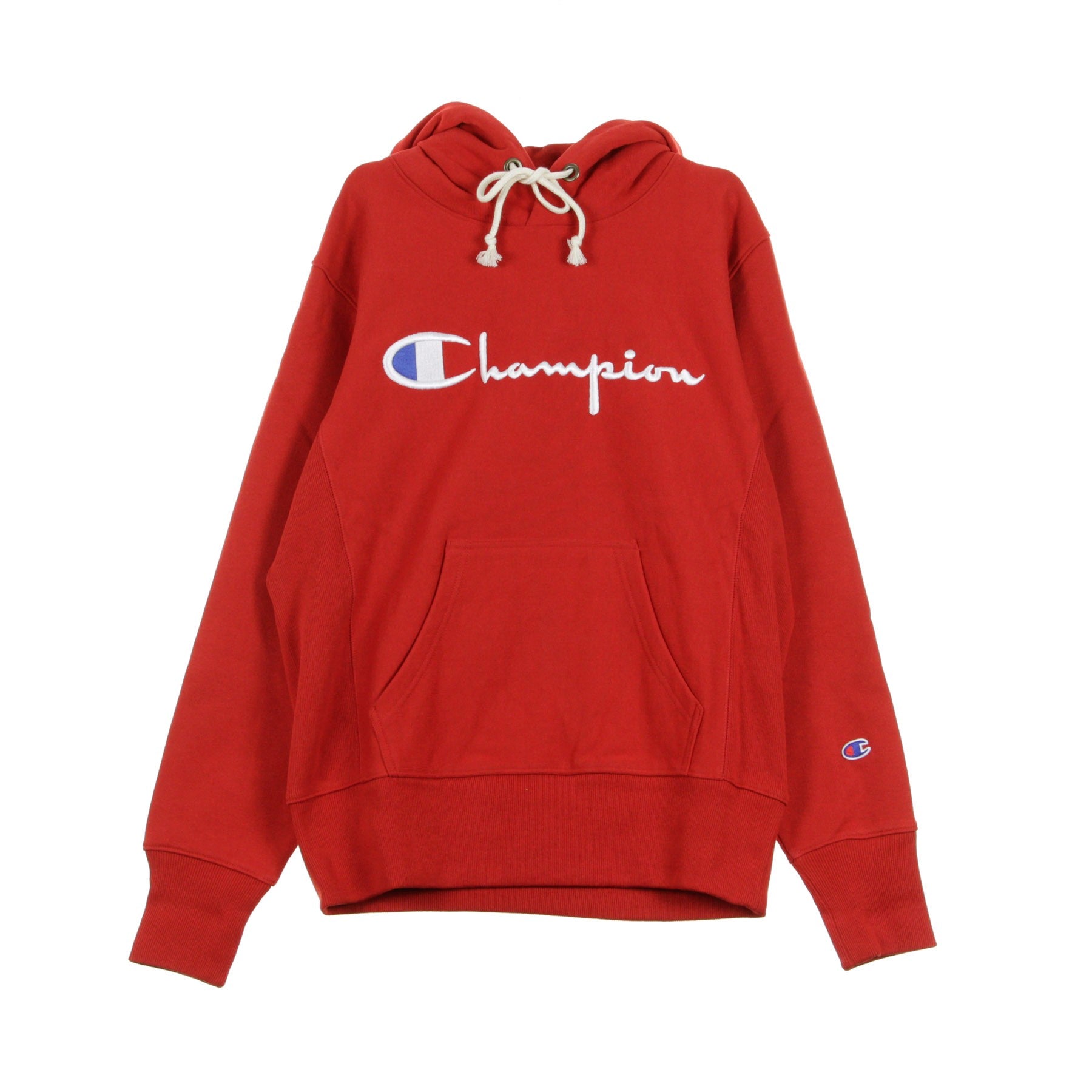 Champion, Felpa Cappuccio Uomo Hooded Sweatshirt, Red