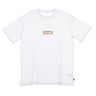 Globe, Maglietta Uomo Bar Tee, White