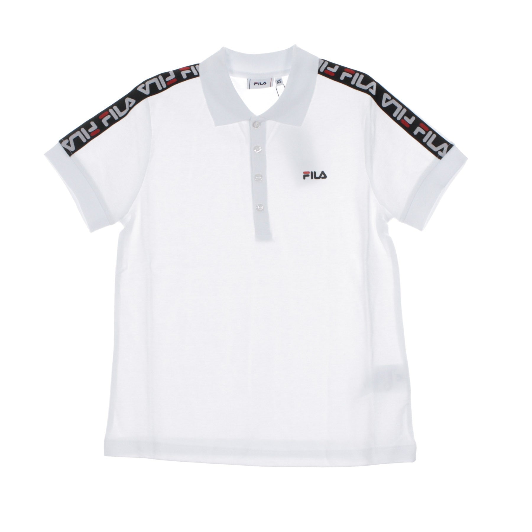 Fila, Polo Manica Corta Donna Tasha, Bright White