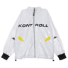 Kappa Kontroll, Giacca A Vento Uomo Light Windbreaker, White/yellow/black