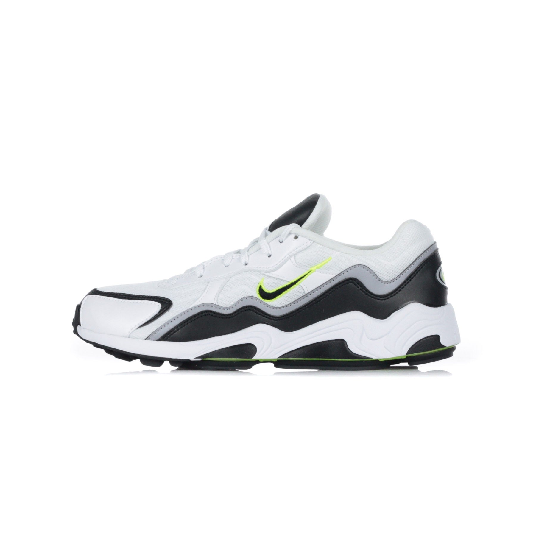 Nike, Scarpa Bassa Uomo Air Zoom Alpha, Black/volt/wolf Grey/white