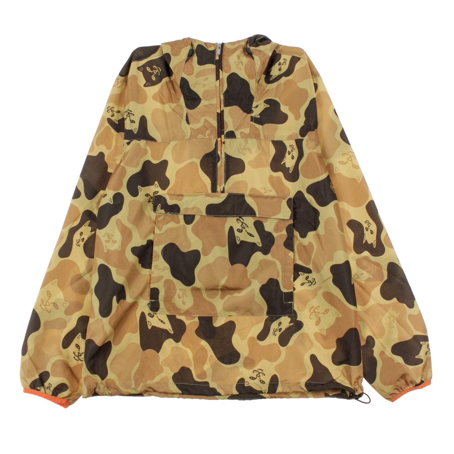 Ripndip, Giacca A Vento Infilabile Uomo Nermcamo Fanorak Packable Anorak, Desert Camo