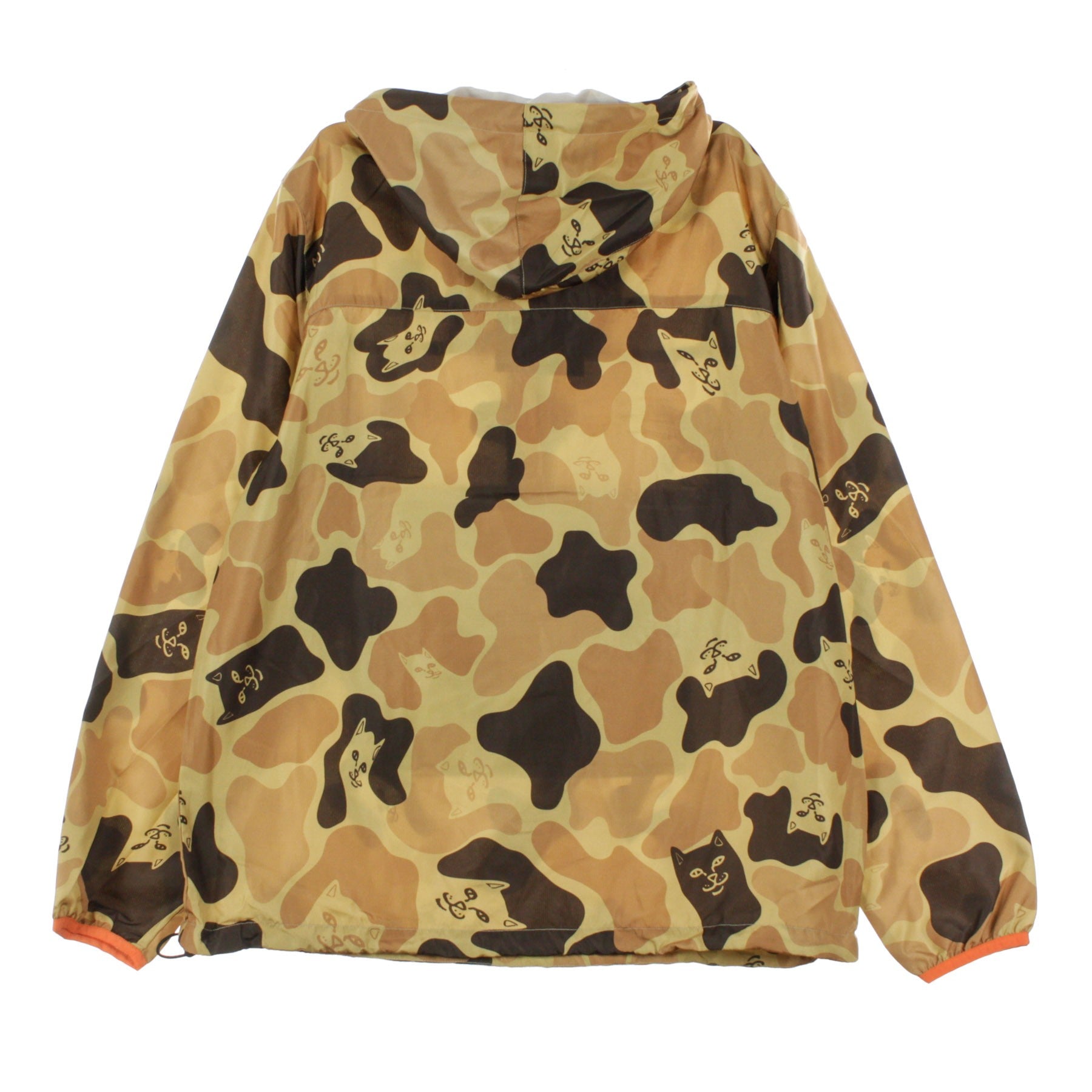 Ripndip, Giacca A Vento Infilabile Uomo Nermcamo Fanorak Packable Anorak, 