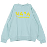 Napa Silver, Felpa Girocollo Uomo B-arosa Crew Sweat, Light Blue