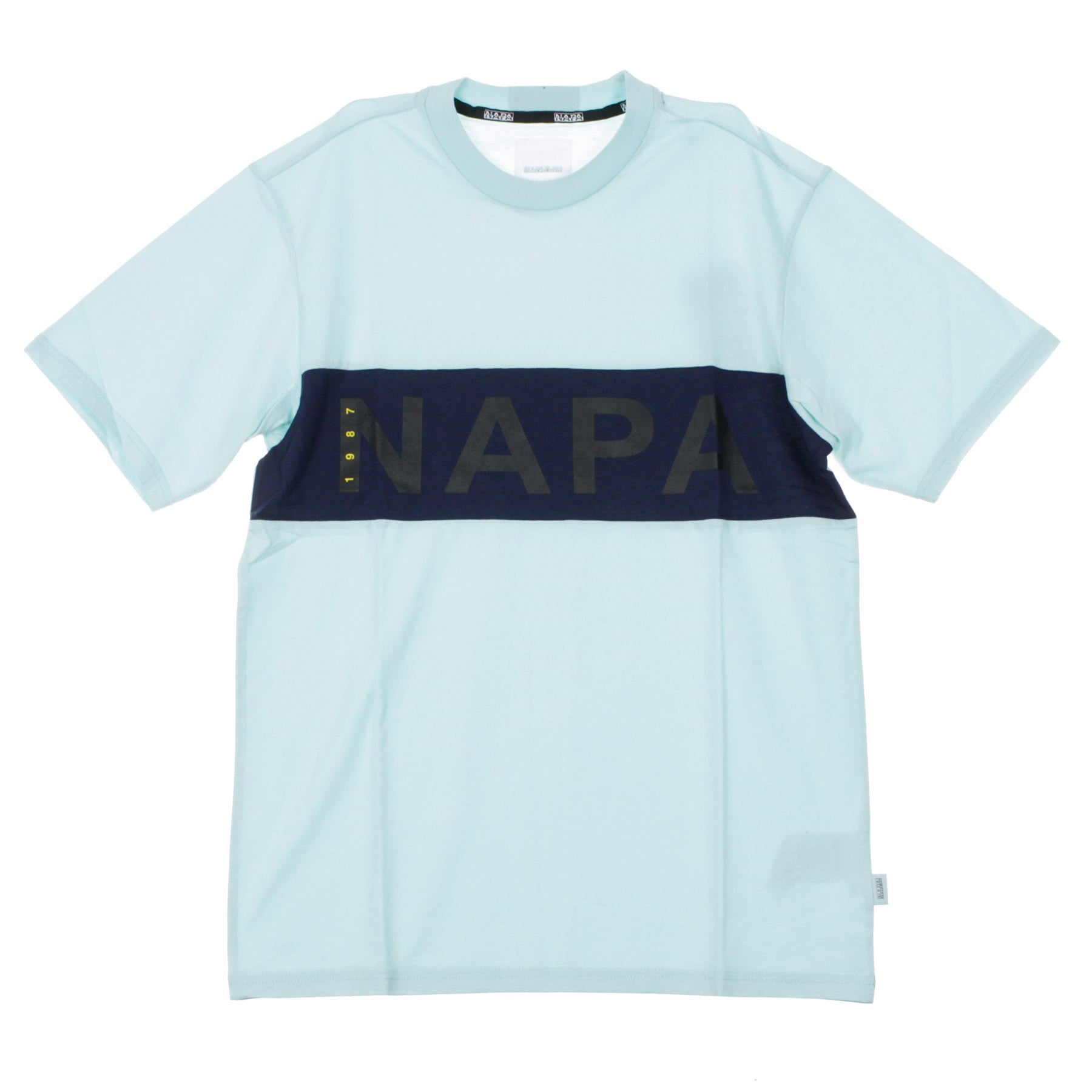 Napa Silver, Maglietta Uomo S-vars Tee, Light Blue