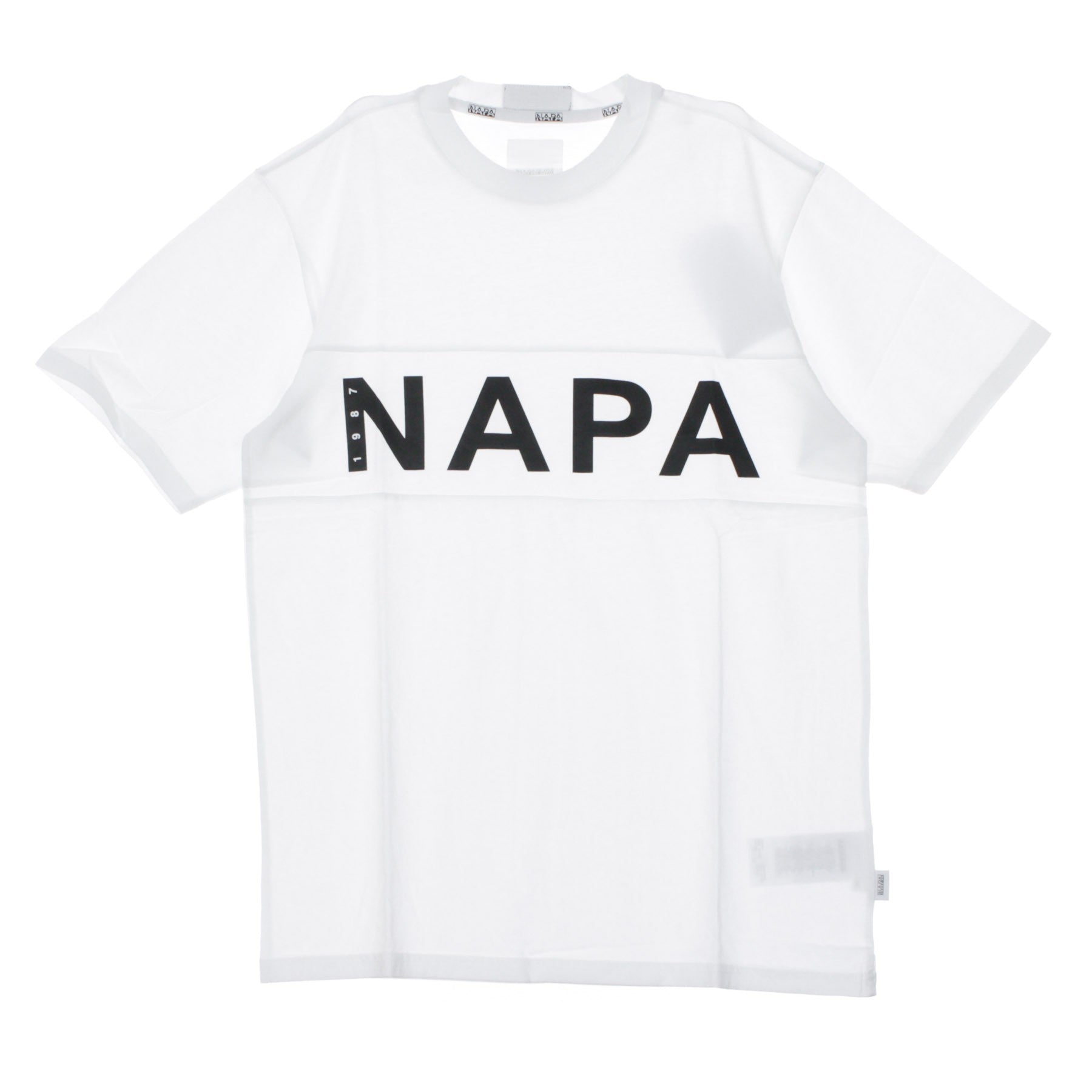 Napa Silver, Maglietta Uomo S-vars Tee, Bright White