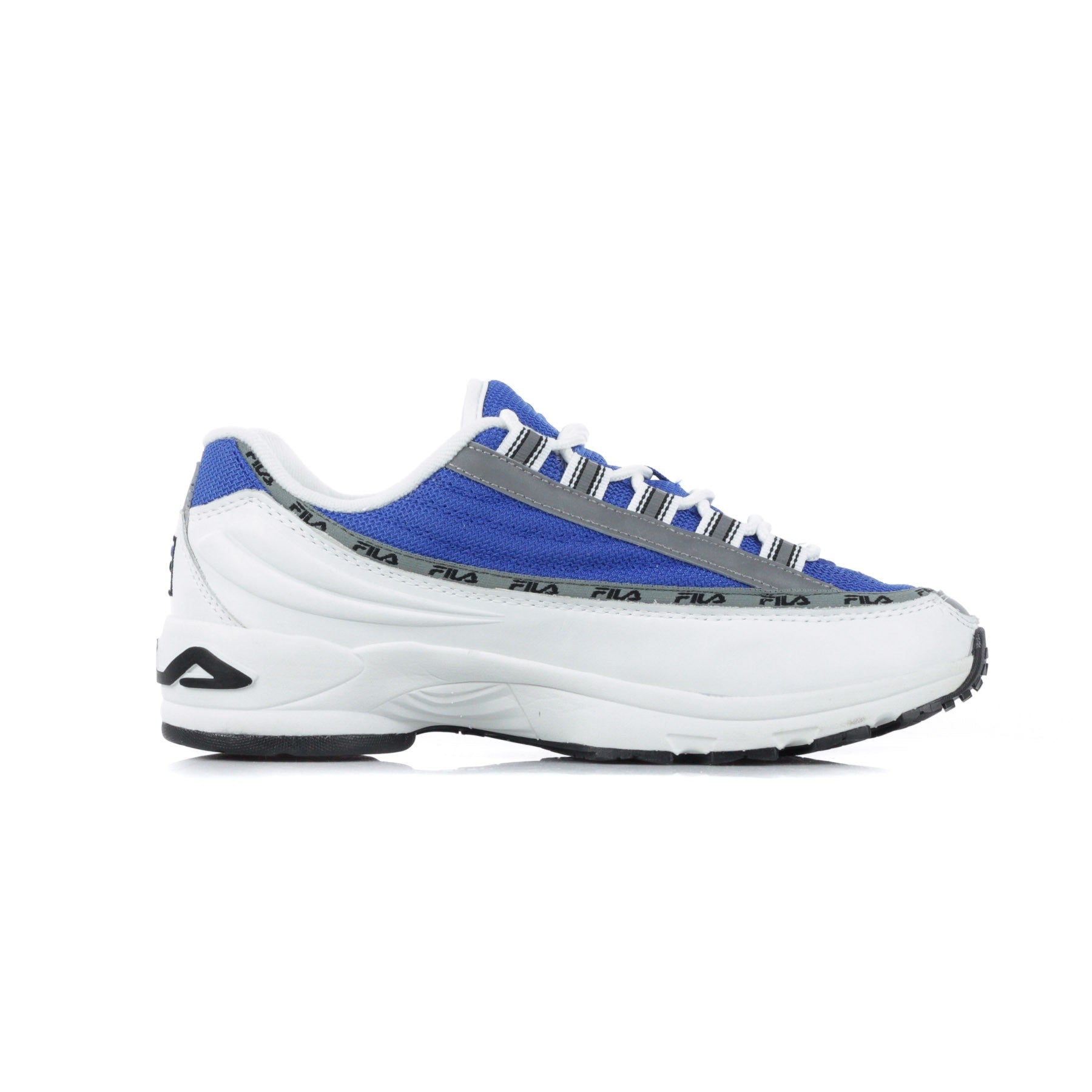 Low Men's Shoe Dstr97 White/electric Blue
