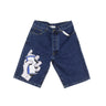 Tpatch, Jeans Corto Uomo Bomboletta Short, Denim Scuro