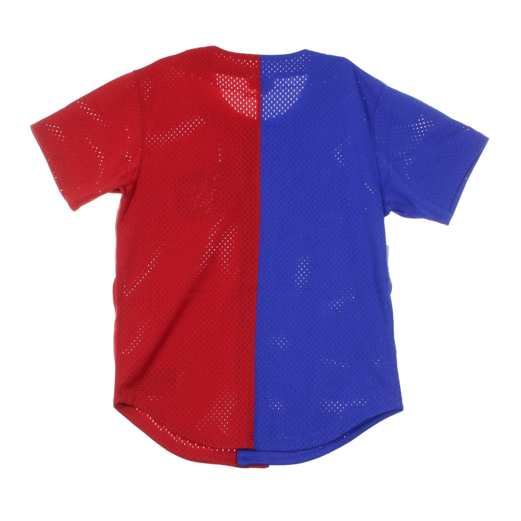 Mitchell & Ness, Casacca Bottoni Uomo Split Mesh Button Front Phi76e, 