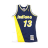 Mitchell & Ness, Canotta Basket Uomo Nba Swingman Jersey Mark Jackson No.13 1996-97 Indpac Road, Original Team Colors