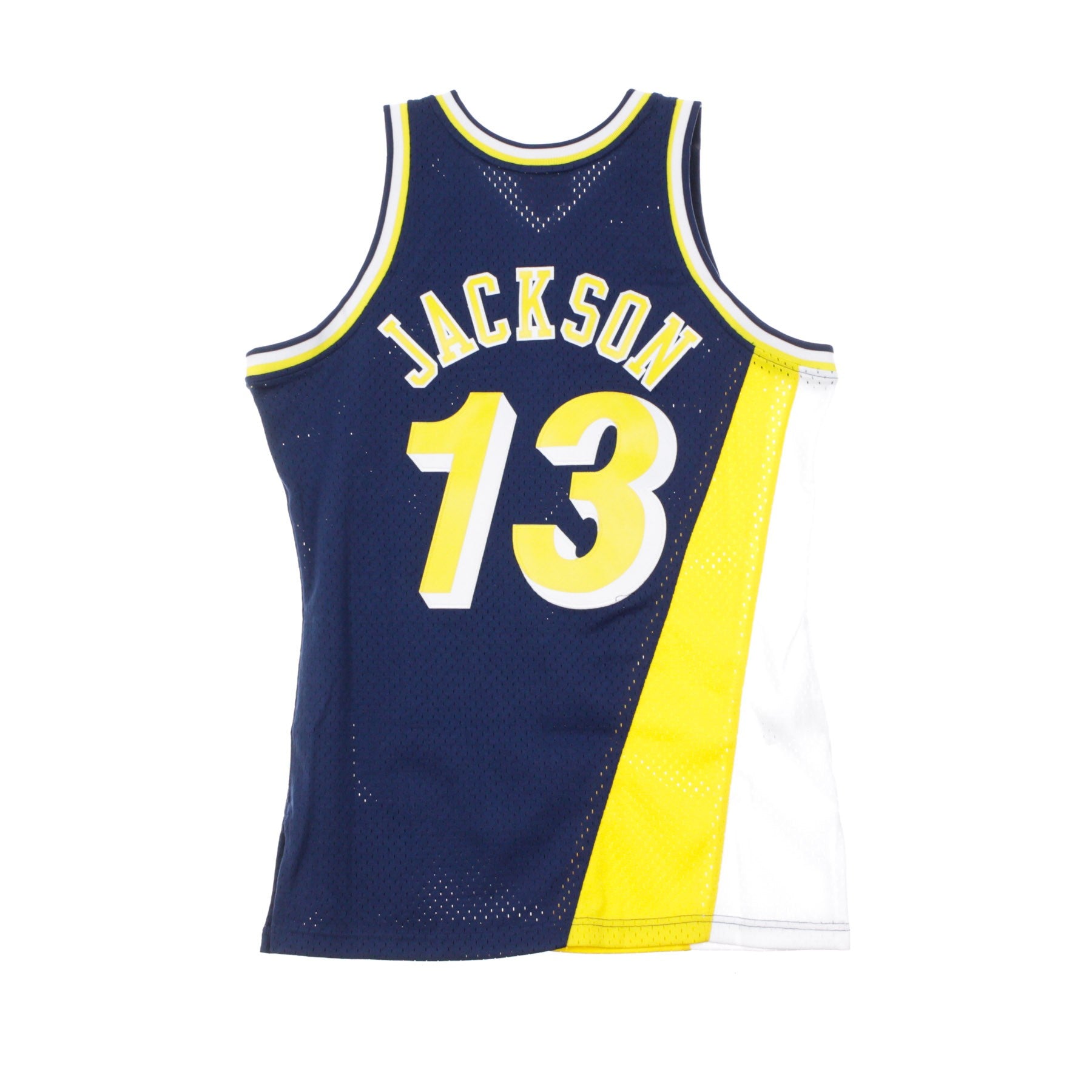 Mitchell & Ness, Canotta Basket Uomo Nba Swingman Jersey Mark Jackson No.13 1996-97 Indpac Road, 