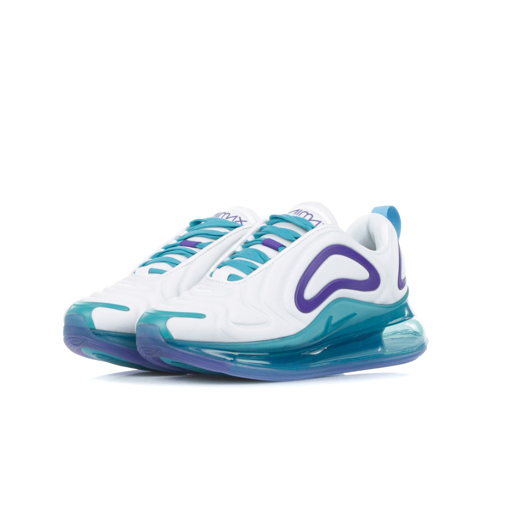 W Air Max 720 White/court Purple/spirit Teal Women's Low Shoe