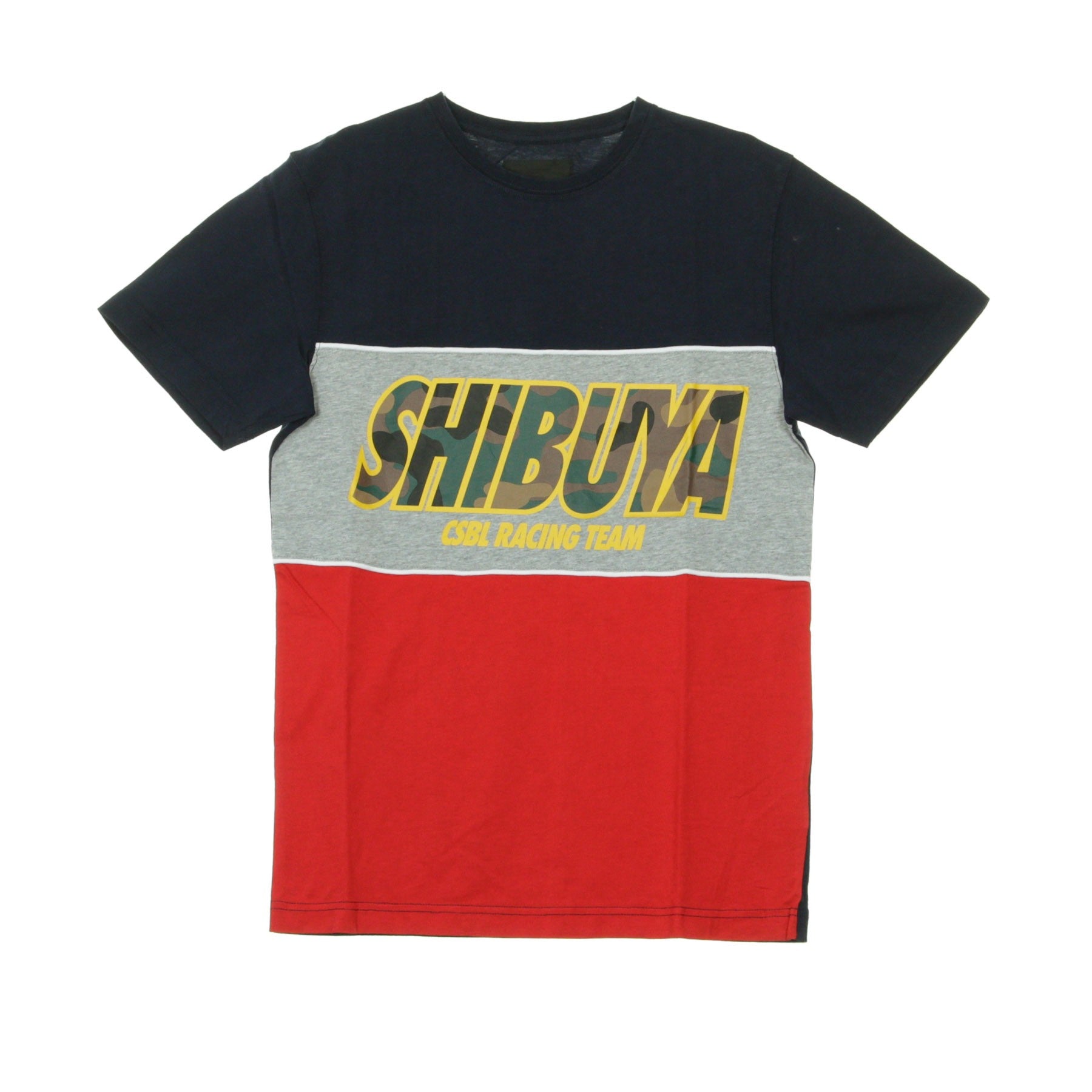 Cayler & Sons, Maglietta Uomo Ctr Tee, Navy/heather Grey