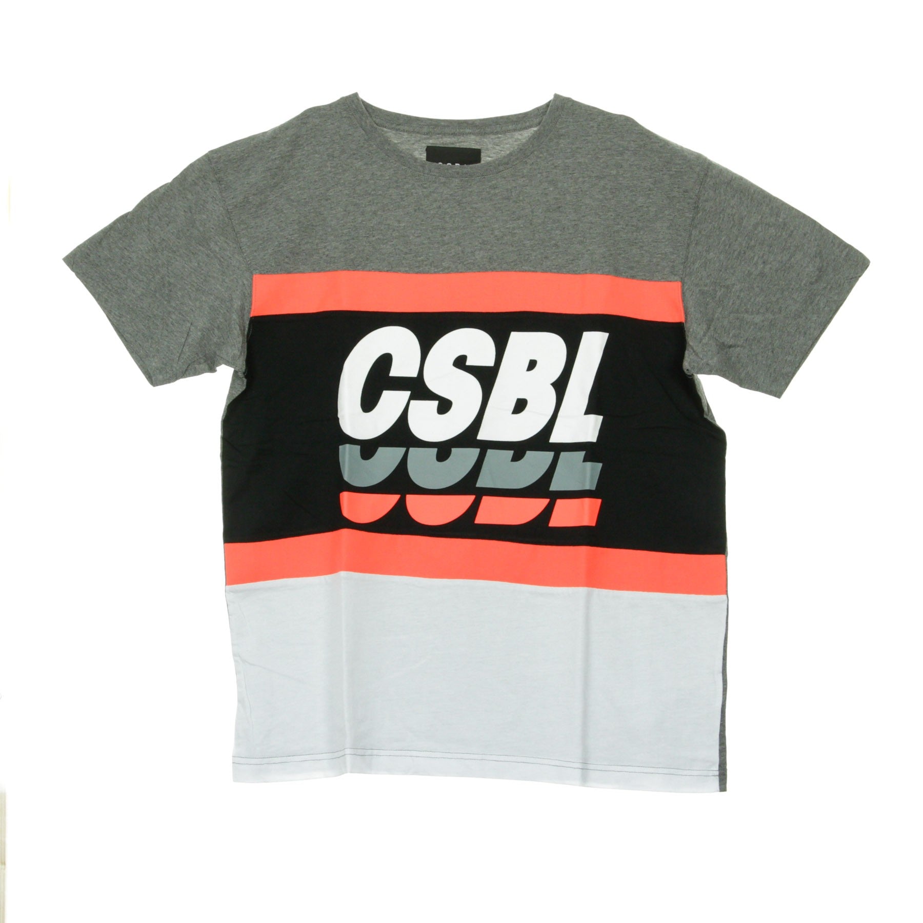 Cayler & Sons, Maglietta Uomo Csblset Tee, Dk Grey Heather/black