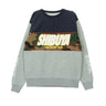 Cayler & Sons, Felpa Girocollo Uomo Crt Crewneck, Navy/heather Grey