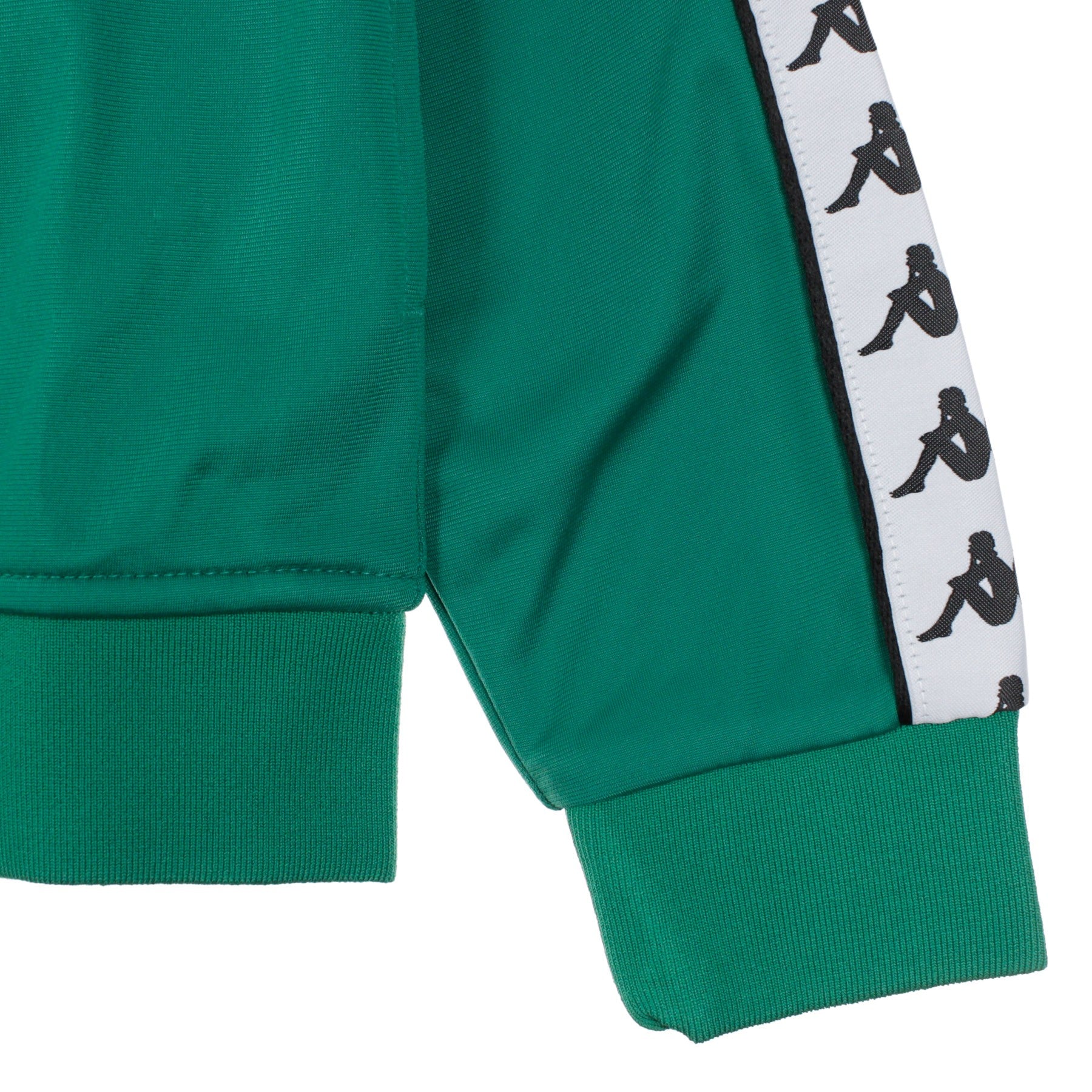 Anniston Slim Men's Track Jacket Green/black/white
