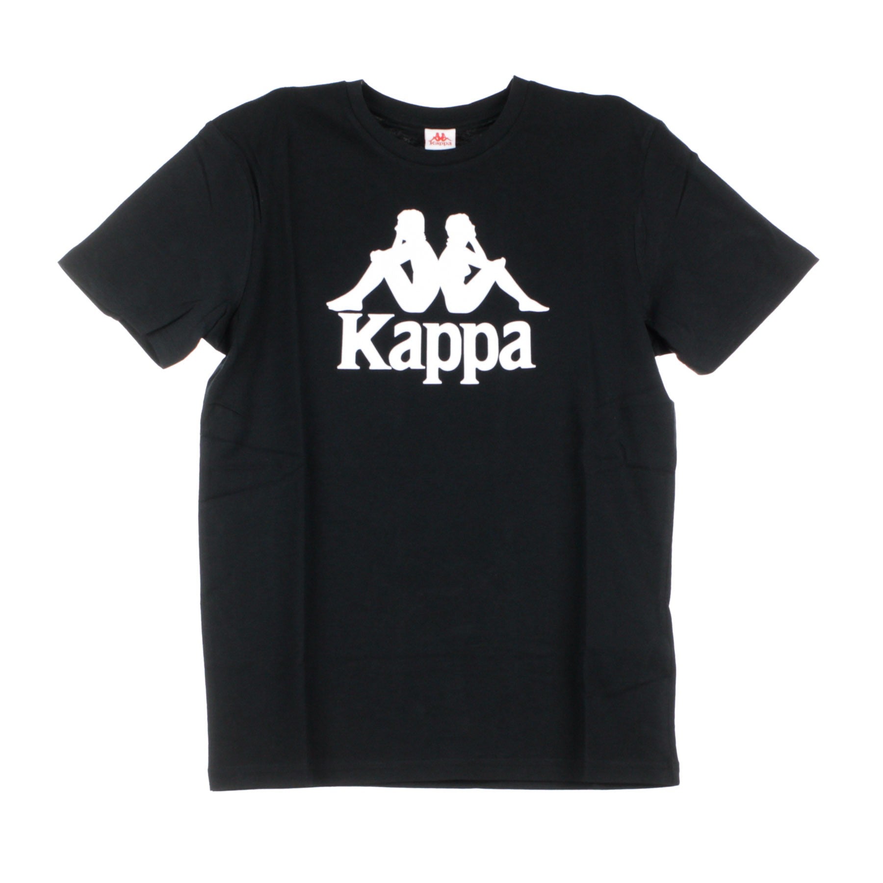Kappa, Maglietta Uomo Authentic Estessi Slim, Black/white