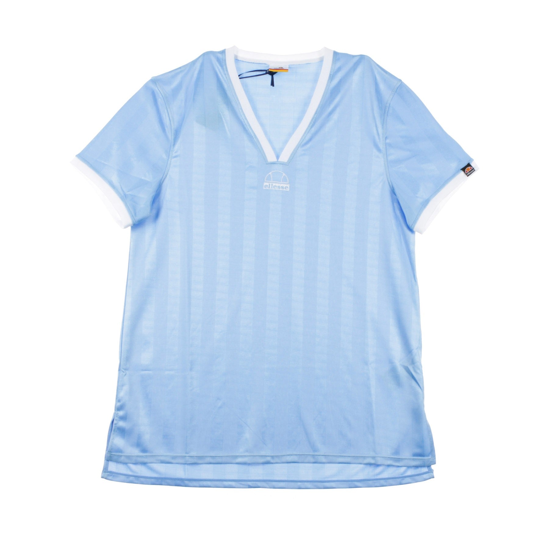 Ellesse, Maglietta Donna Alicia Long Tee, Light Blue