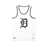 New Era, Canotta Uomo Mlb Logo Tank Dettig, White/navy