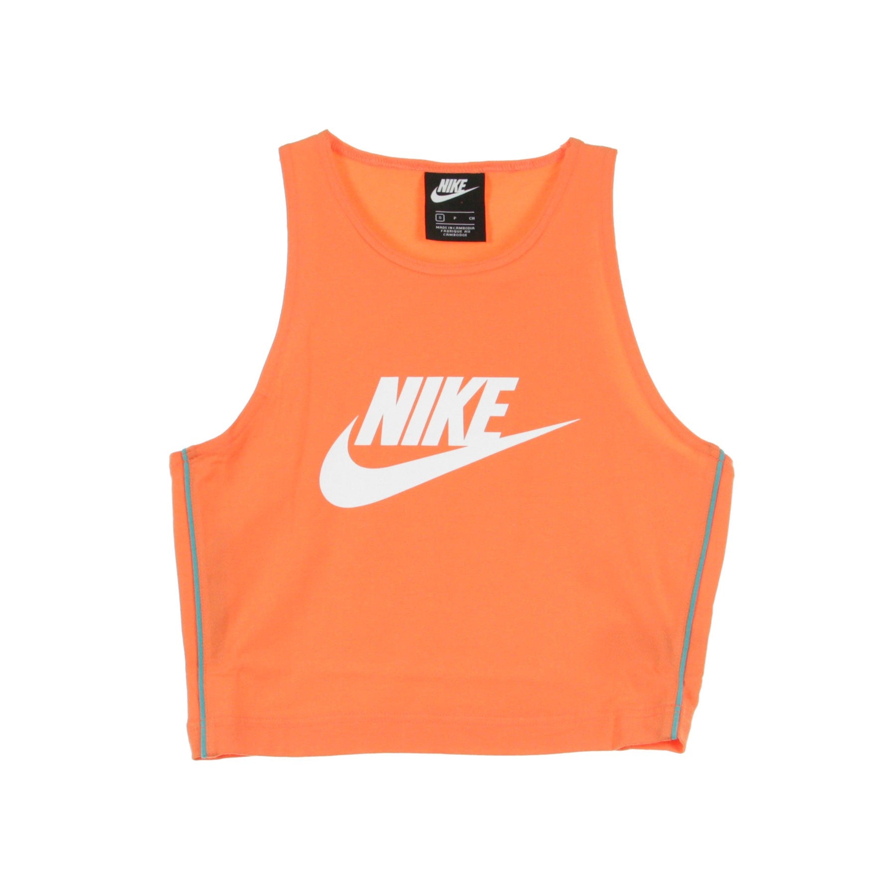 Nike, Top Donna Hrtg Tank, Turf Orange/cabana/white