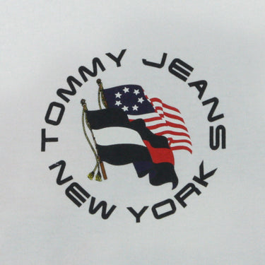 Tommy Hilfiger, Maglietta Manica Lunga Uomo Flag Long L/s, 