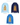 Herren Kapuzenpullover Marias Di Monserrat Kapuzenpullover Kobaltblau