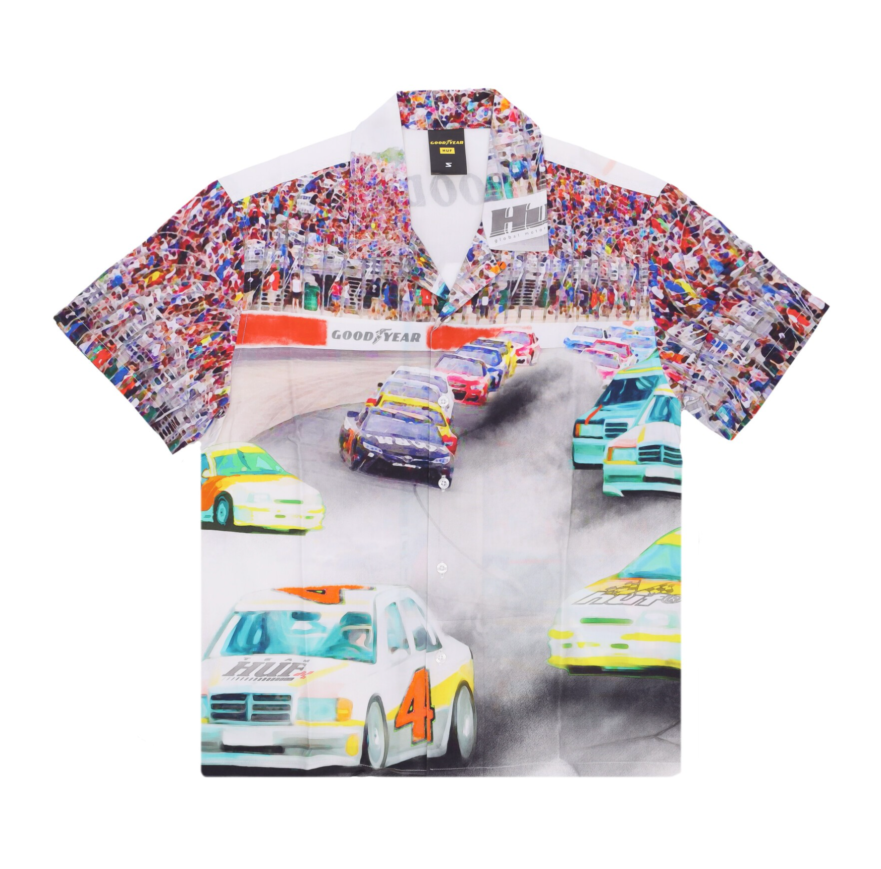 Camicia Manica Corta Uomo Circuit Woven Top Multi