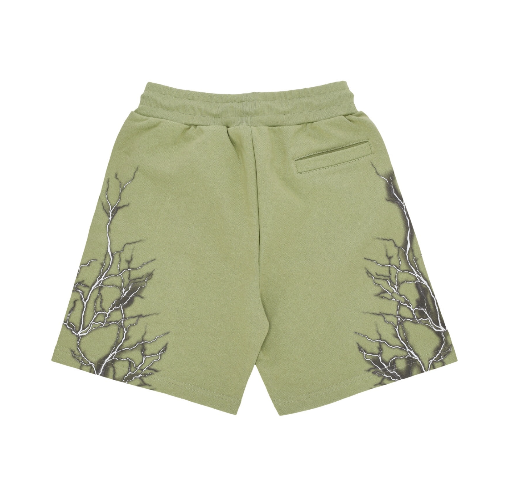 Traje corto Hombre Pantalones cortos verdes/gris