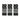 Bandana Uomo Bandana 3 Pack Black TB4068