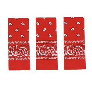 Bandana Uomo Bandana 3 Pack Black TB4068