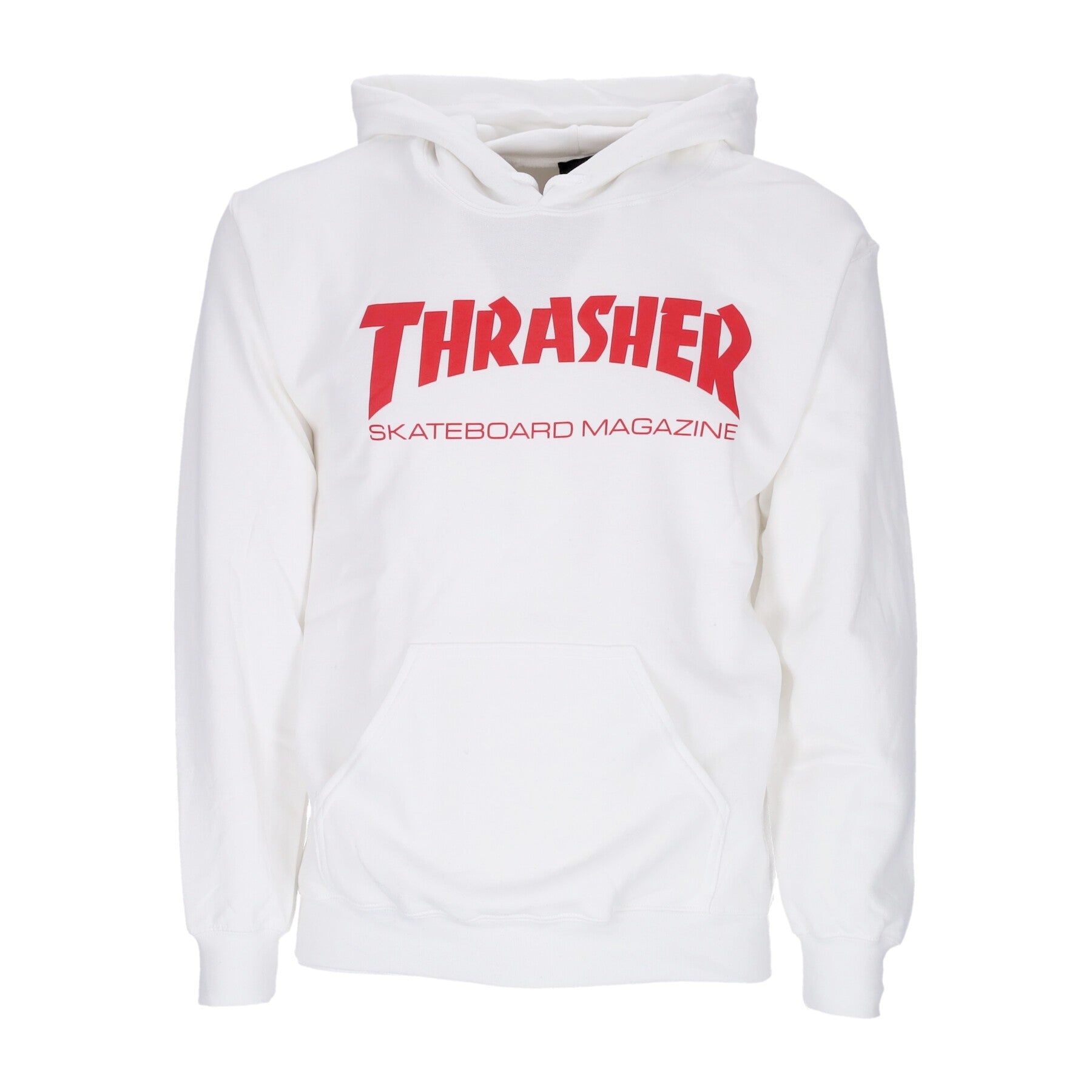 Felpa Cappuccio Uomo Skatemag Hood Nero/bianco E35THRSKM