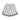 Pantaloncino Tipo Basket Uomo Striped Mesh Shorts White/black 6013723