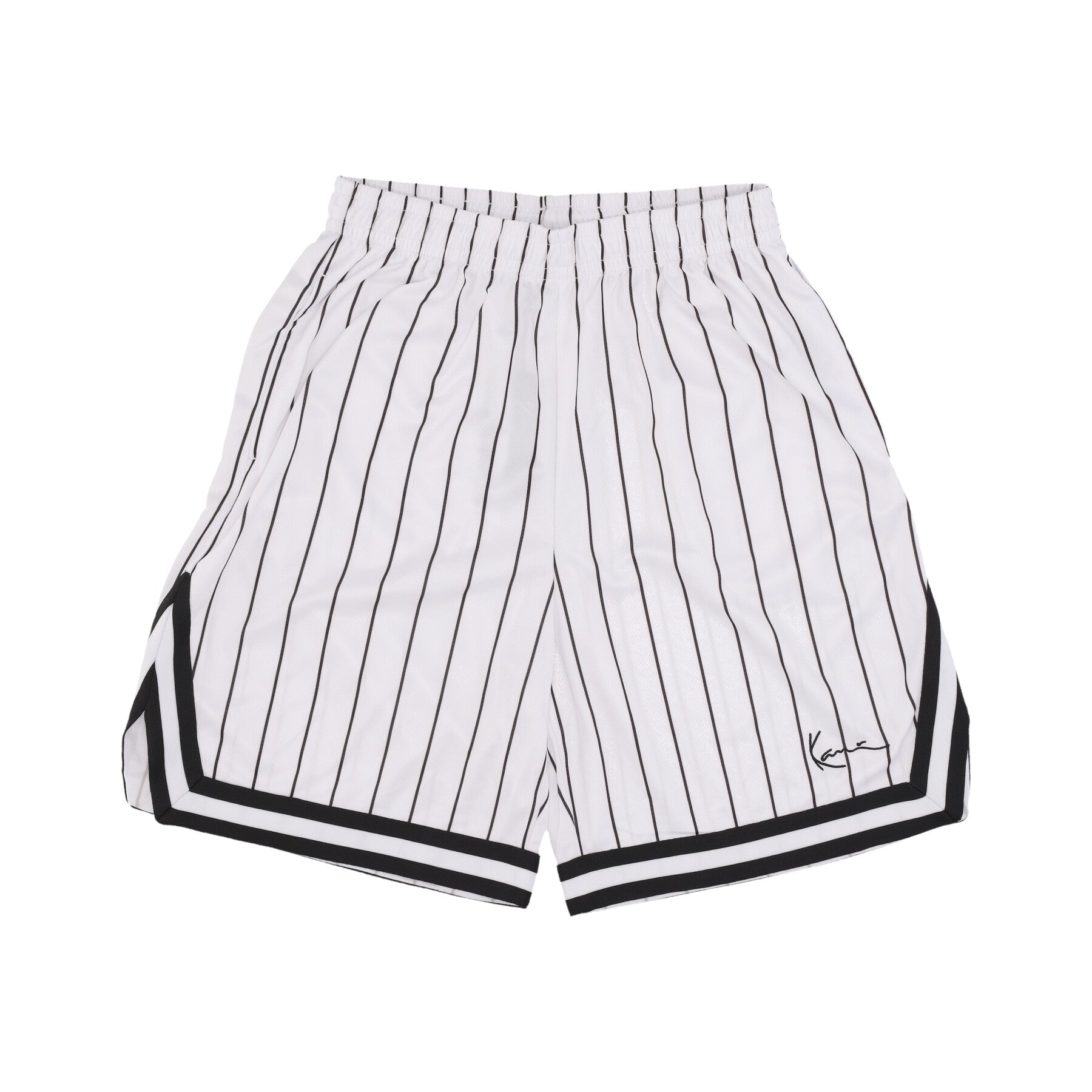Pantaloncino Tipo Basket Uomo Pinstripe Mesh Shorts White/black 6014921