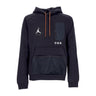 Felpa Cappuccio Uomo Jumpman Statement Fleece Hoodie Black/black DJ0258
