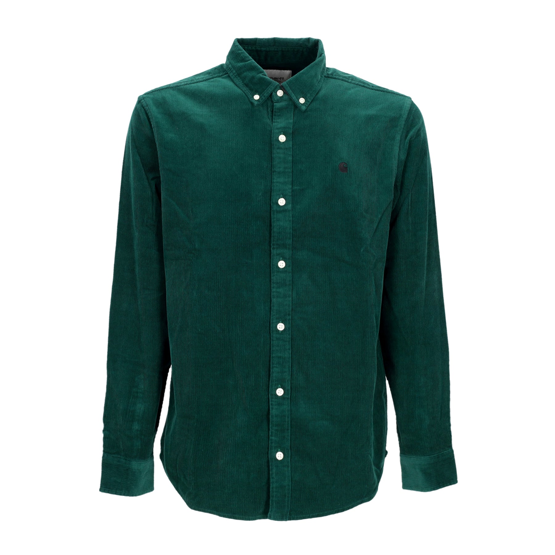 Camicia Manica Lunga Uomo L/s Madison Fine Cord Shirt Chevil/black I030580.1ZU