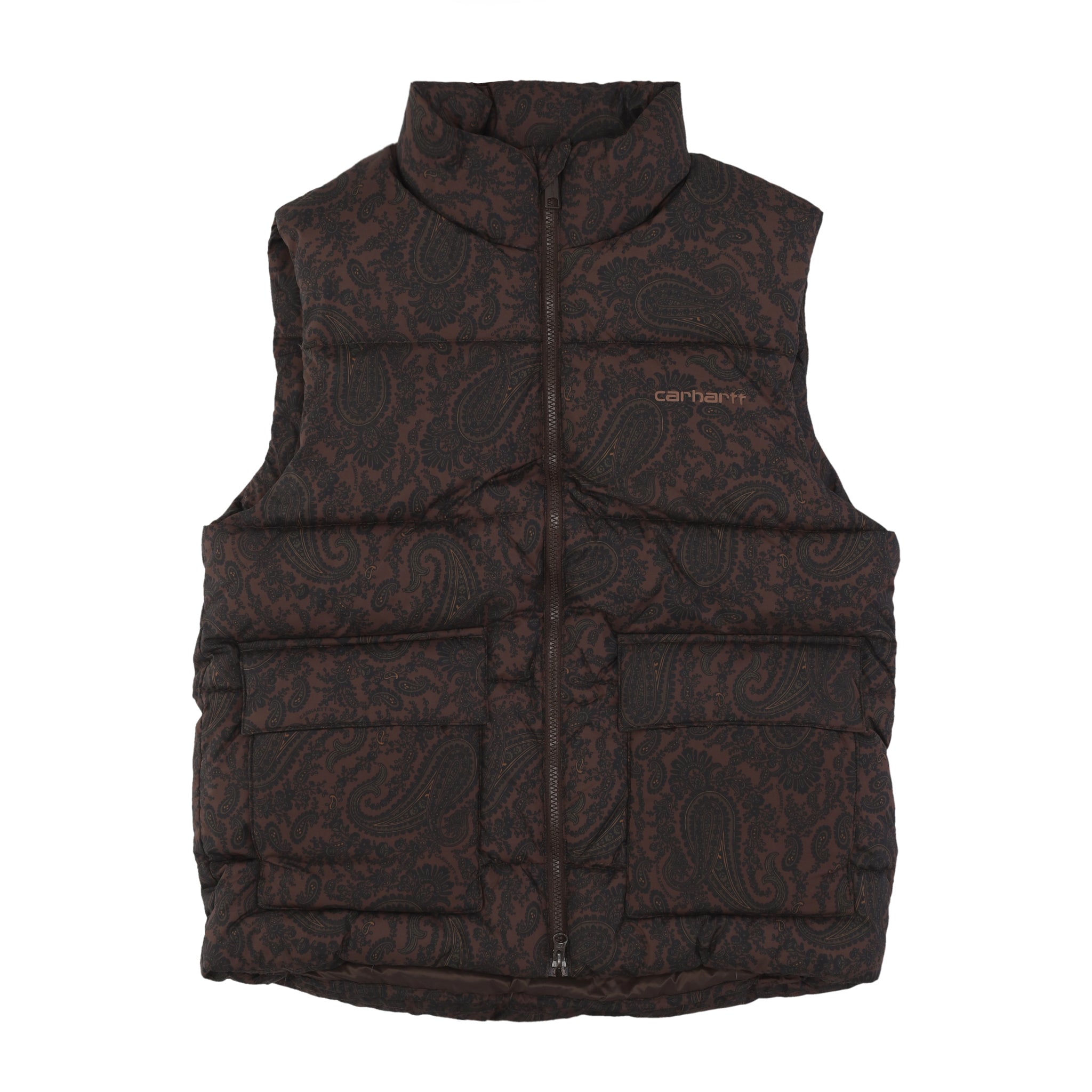Piumino Smanicato Uomo Springfield Vest Paisley Print/buckeye/black I032265.20O