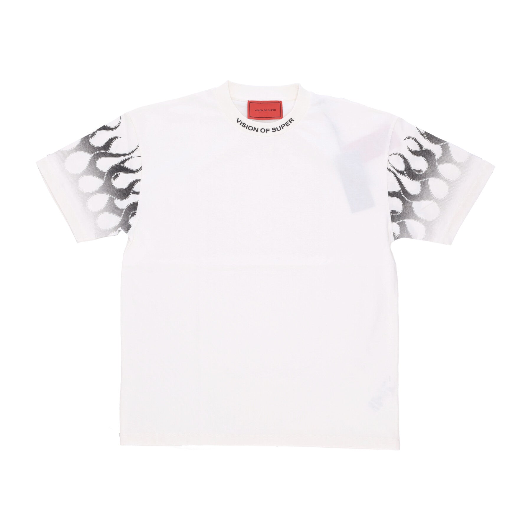 Maglietta Uomo Flames Tee Off White/black VS00758