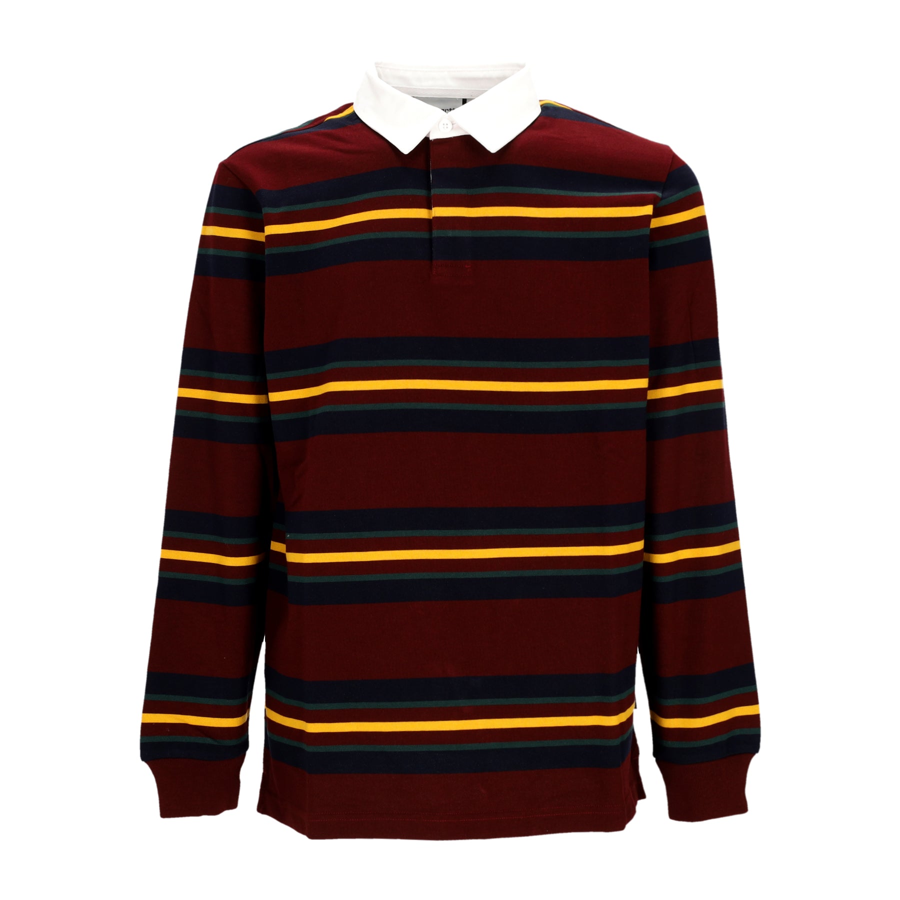 Polo Manica Lunga Uomo L/s Oregon Rugby Shirt Starco Stripe/bordeaux I032214.1PH