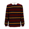 Polo Manica Lunga Uomo L/s Oregon Rugby Shirt Starco Stripe/bordeaux I032214.1PH